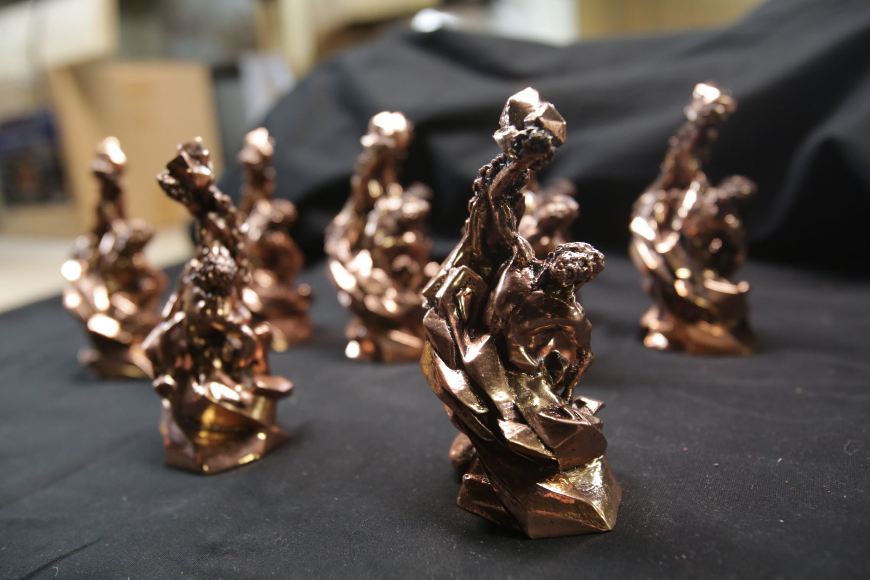 Metal trophies